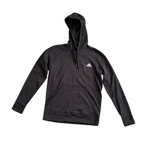 Adidas Climawarm Hoodie Women’s Small Gray Pullover Athletic Sweatshirt